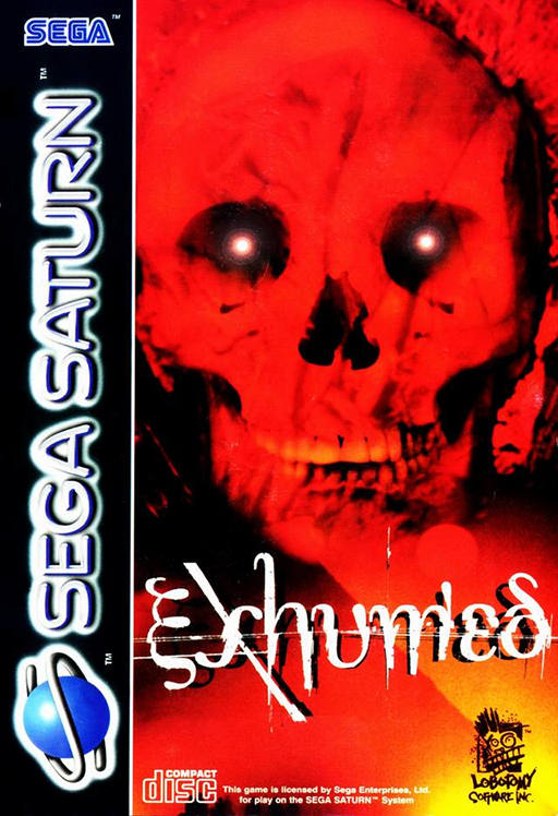 Exhumed box art for Sega Saturn